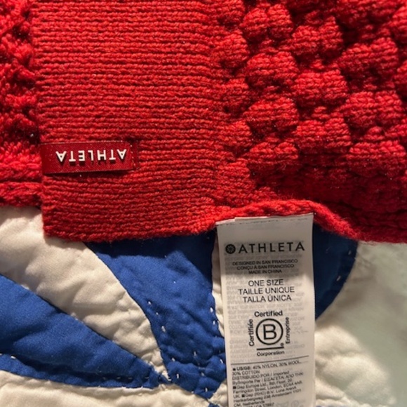 Athleta Merino Wool Scarf Oversized - Picture 2 of 4